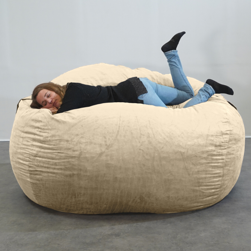 Pouf Géant Microsuède - 200 cm - Banabag