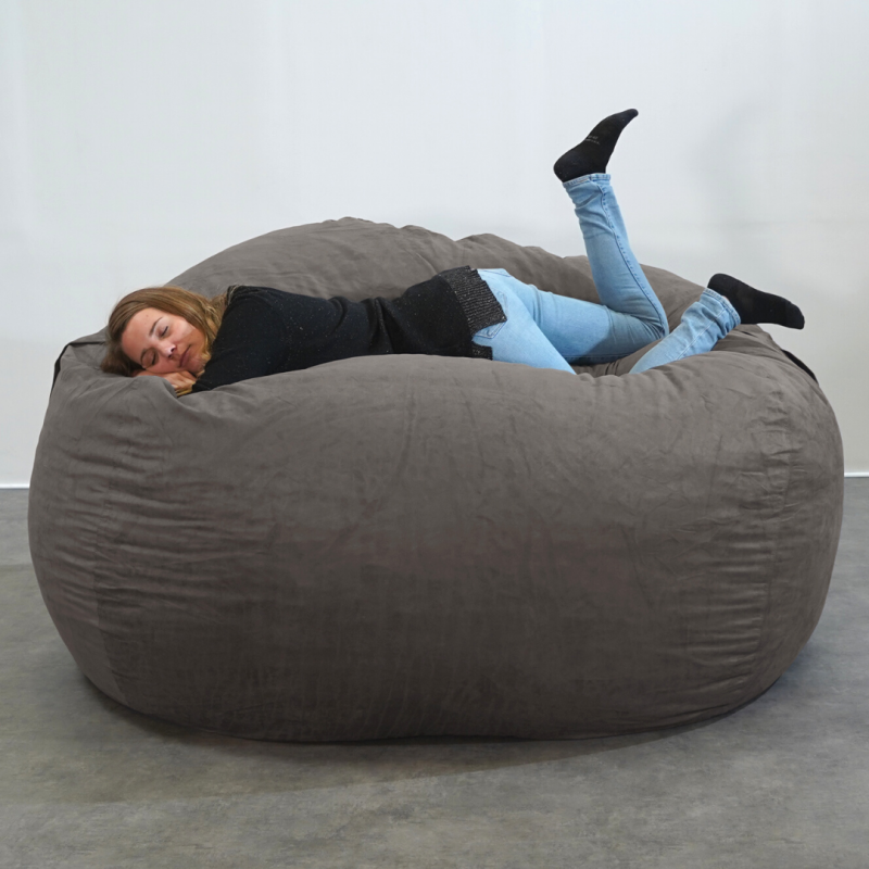 Pouf Géant Microsuède - 200 cm - Banabag