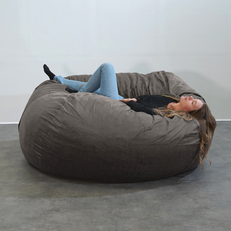 Pouf Géant Microsuède - 180 cm - Banabag