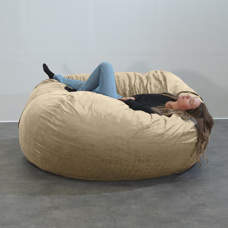 Pouf Géant Microsuède - 180 cm - Banabag