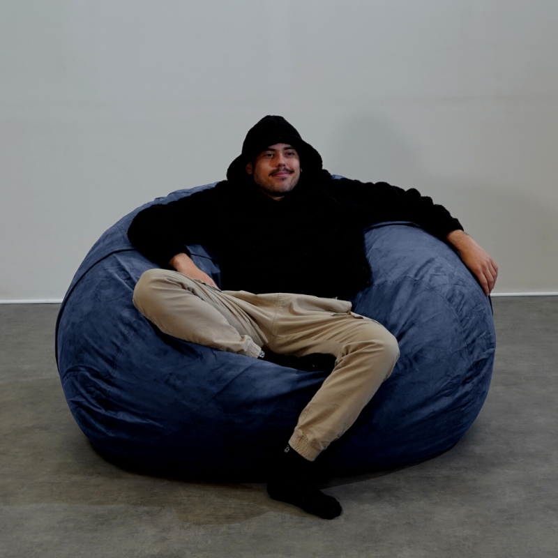Pouf Géant Microsuède - 140 cm - Banabag