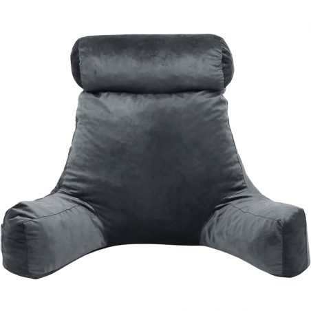 coussin de lecture velours - 65 x 80 cm bananair