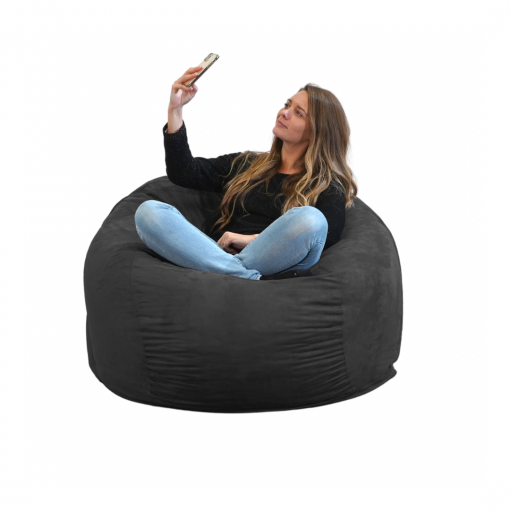 Pouf Géant Microsuède - 120...