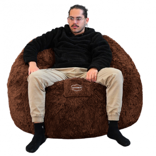 Pouf Géant Fourrure - 120...