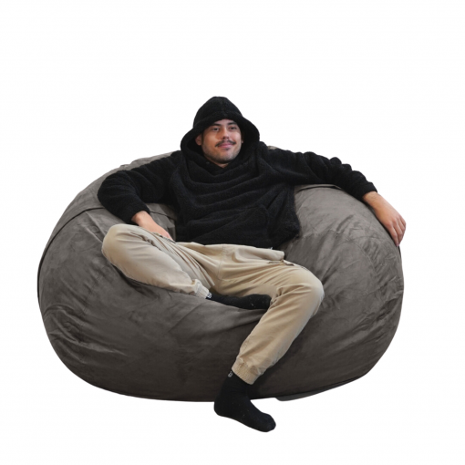 Pouf Géant Microsuède - 140...