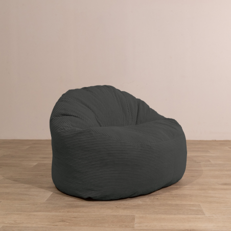 Pouf Velours Côtelé épais 100cm