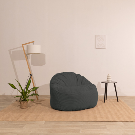 Pouf Velours Côtelé épais 100cm