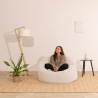 Pouf Velours Côtelé épais 100cm