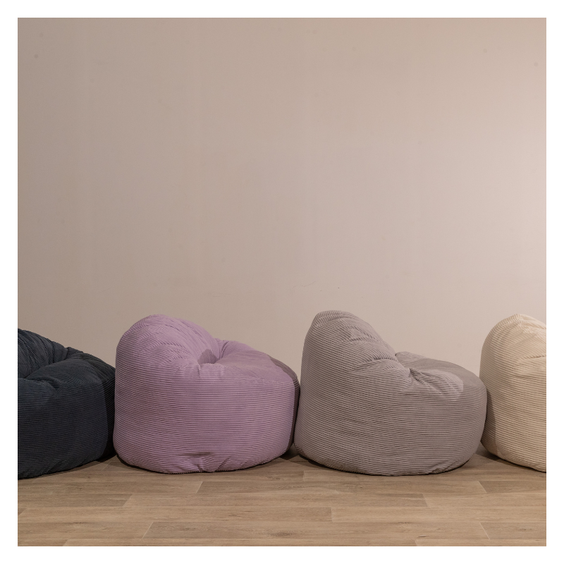 Pouf Velours Côtelé épais 100cm
