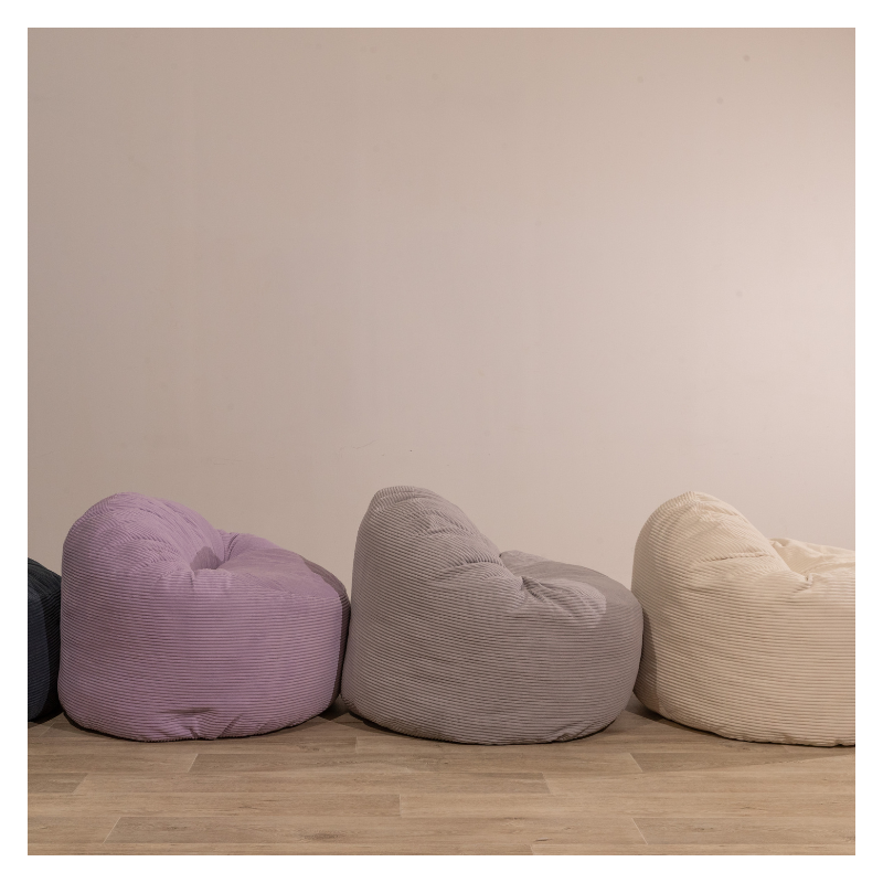 Pouf Velours Côtelé épais 100cm