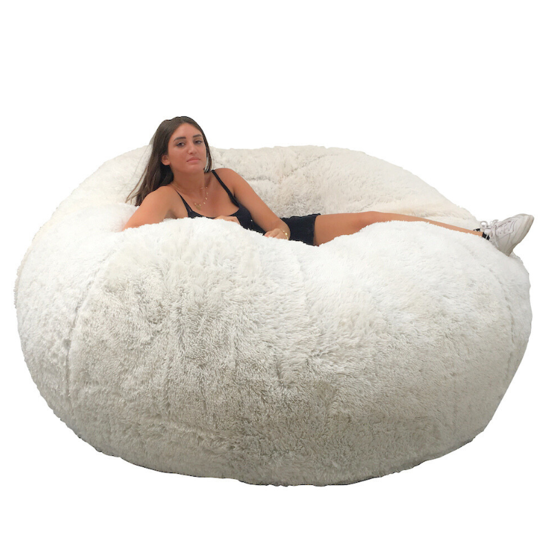 Pouf Géant Fourrure - 160 cm - Banabag