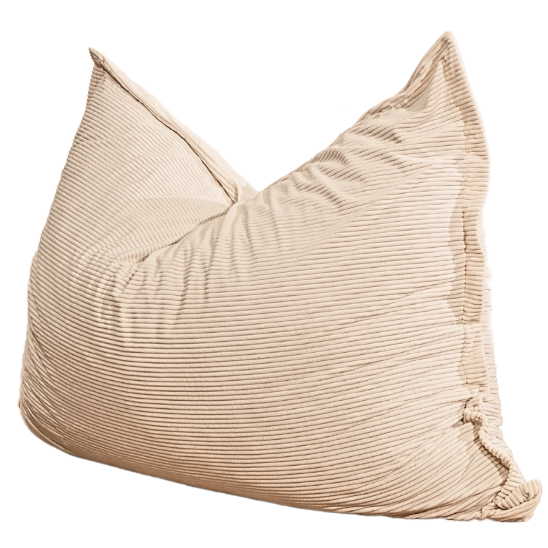 Pouf Velours Côtelé déhoussable - 140x180 cm
