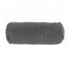 Coussin de lecture déhoussable Velours Côtelé Gris