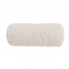 Coussin de lecture déhoussable Velours Côtelé Blanc cassé