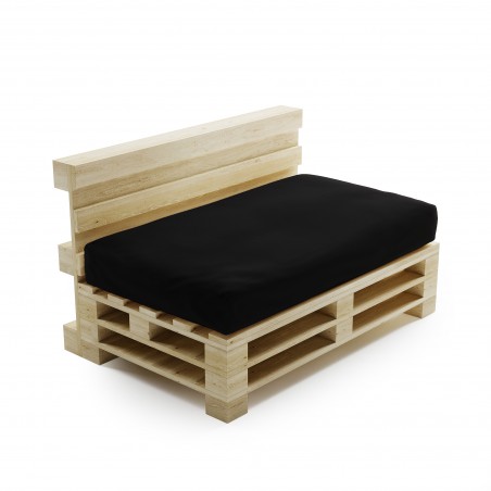 Housse Coussin Palette Déhoussable  Assise 120 x 80 cm