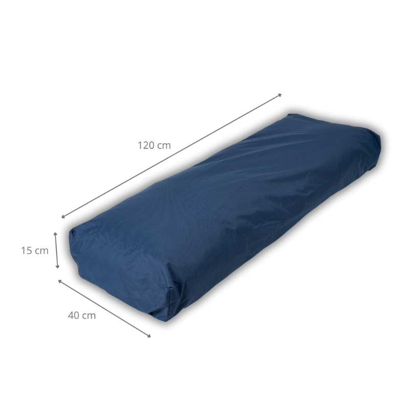 Housse Coussin Palette Déhoussable Dossier 120 x 40 cm