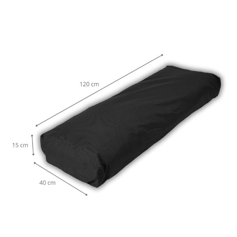 Housse Coussin Palette Déhoussable Dossier 120 x 40 cm
