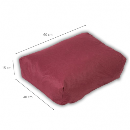 Housse Coussin Palette Déhoussable Angle 60 x 40 cm