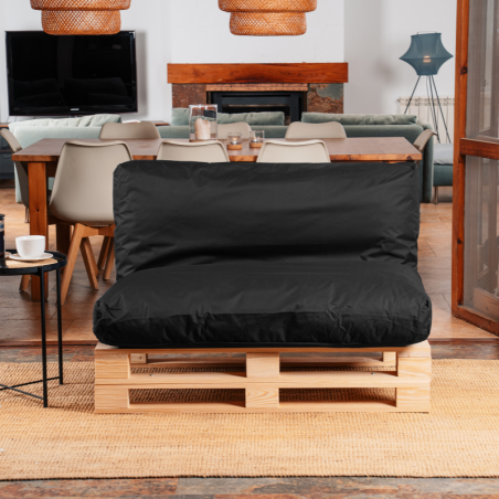 Housse Coussin Palette Déhoussable 120 x 60 cm