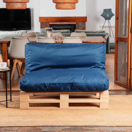 Housse Coussin Palette Déhoussable 120 x 60 cm