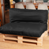 Coussin palette déhoussable imperméable 120x60 cm