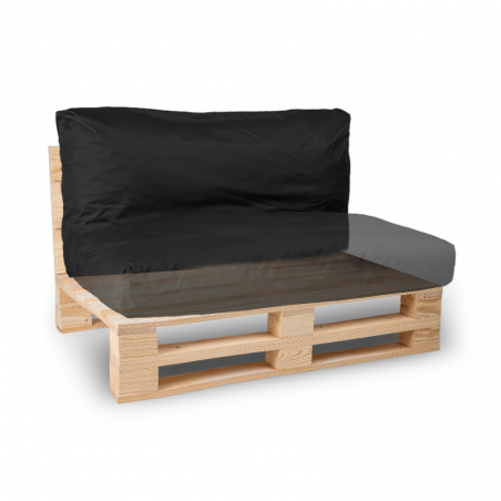 Coussin palette déhoussable imperméable 120x60 cm