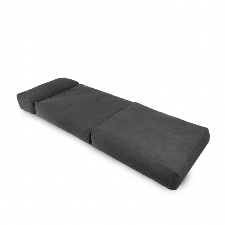 Housse Chauffeuse 1 place 70 x 190 cm Gris foncé