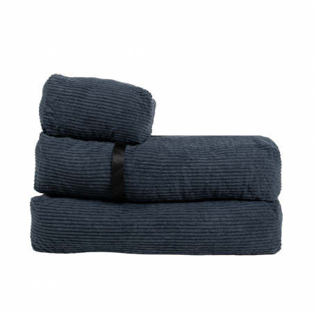 Housse Chauffeuse 1 place 70 x 190 cm Bleu foncé