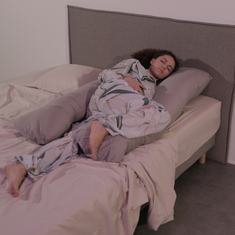 Housse Coussin de Grossesse Coton 150x80 cm