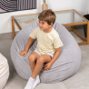 Housse Pouf poire velours côtelé 120x100 cm