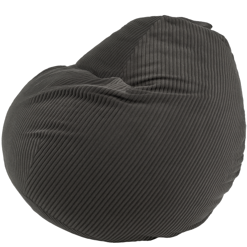 Housse Pouf poire velours côtelé 120x100 cm