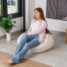 Housse Pouf poire velours côtelé 105x85 cm