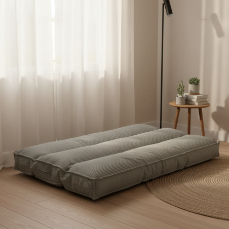 Futon déhoussable 90 x 190 cm