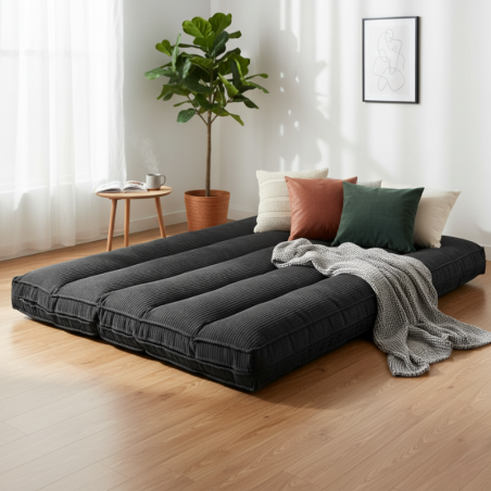 Futon déhoussable 140 x 190 cm