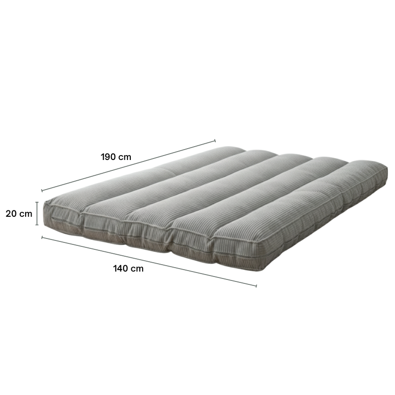 Futon déhoussable 140 x 190 cm