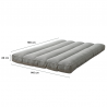 Futon déhoussable 140 x 190 cm