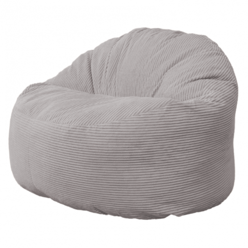 Pouf Velours Côtelé épais -...
