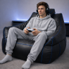 Pouf gaming en similicuir 100x110 cm
