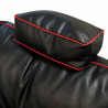 Pouf gaming et repose-pieds en similicuir