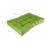coussin palette assise