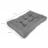 coussin palette assise