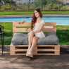 coussin palette assise