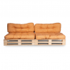 coussin palette lot x2