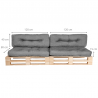 coussin palette dimensions