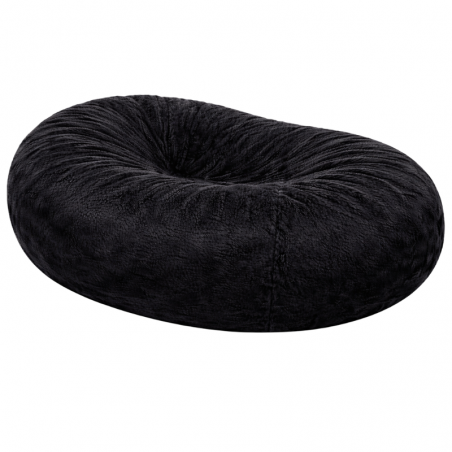 pouf long géant en fausse fourrure 160 cm