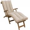 coussin bain de soleil déhoussable