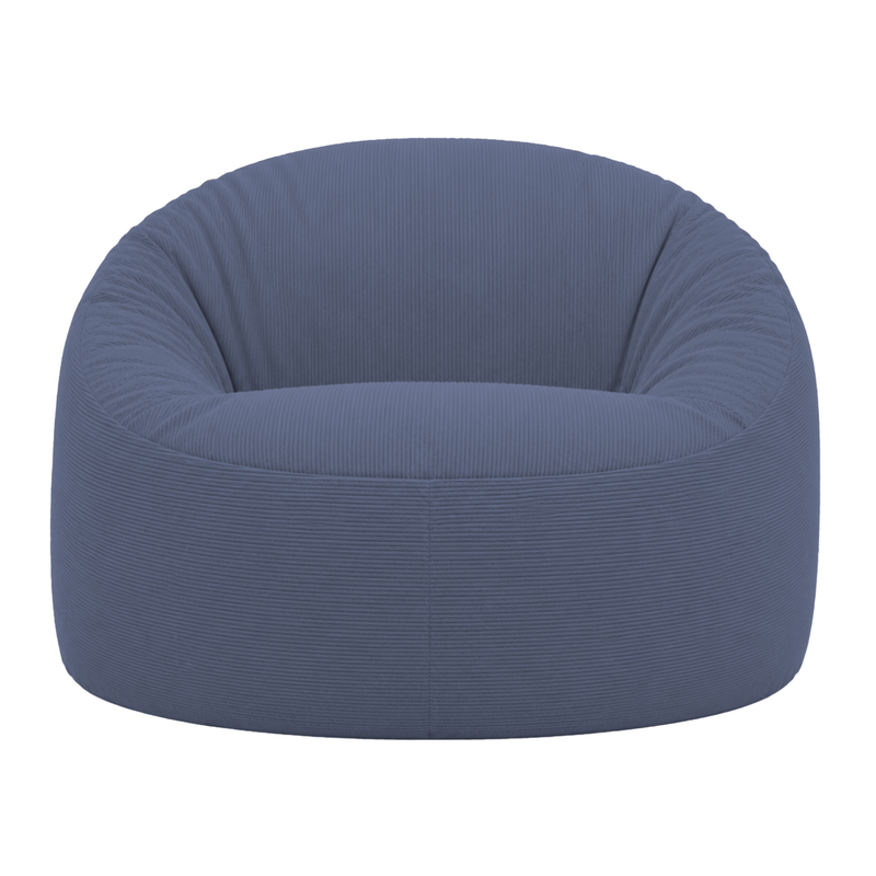 Pouf déhoussable Velours Côtelé - 100 cm
