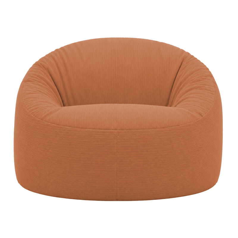 Pouf déhoussable Velours Côtelé - 100 cm