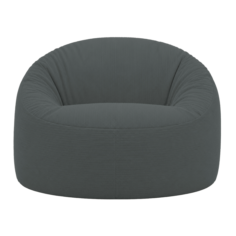 Pouf déhoussable Velours Côtelé - 100 cm